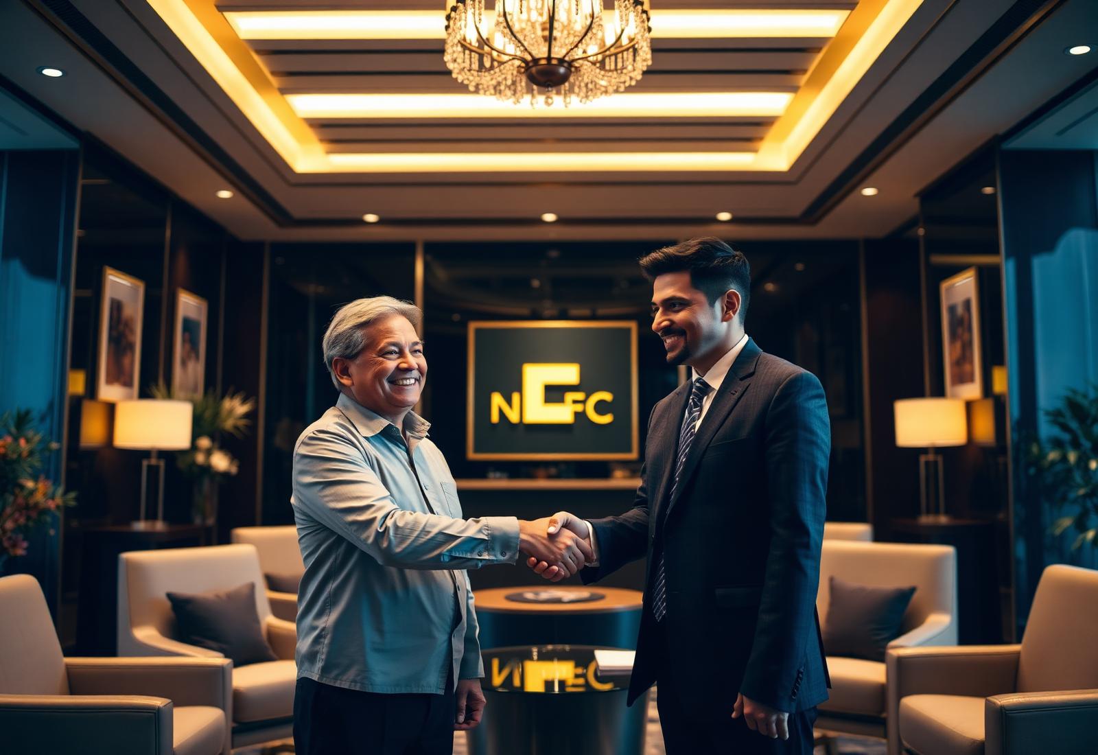Customer trust and finance meeting